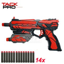 TACK PRO Shooter nerfka 18cm + 14ks nábojov