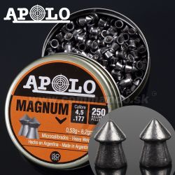 Diabolo APOLO Magnum 4,5mm 250ks 0,53g Heavy Weight