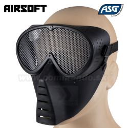 Airsoft ochranná maska Grid mask čierna ASG