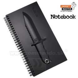 Notebook Knife papierový zápisník AF-002K GearMeUp