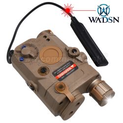 Zameriavač WDX001-DE Aiming Device Red Laser + Flashlight WADSN