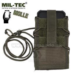 Puzdro na mobil Molle oliv Mobile Phone Pouch MilTec®