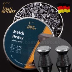 H&N Match Heavy Diabolo 4,5mm 500ks 0,53g
