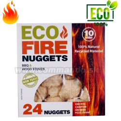 Podpaľovač ohňa ECO Fire Nuggets 24ks 100% Natural