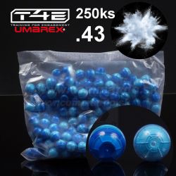 CHALK BALLS pre T4E CKB 43 RAM 250ks Blue Mark kal.43