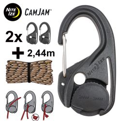 CamJam® 2ks Cord Tightener Nite Ize® NCJ-01-2R3