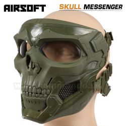 Airsoft maska SKULL MESSENGER OD Green Tactical