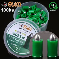 Elko GREEN EXPRESS Diabolo 100ks 5,5mm 0,67g Lead Free Pellets