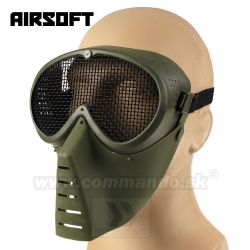 Airsoft ochranná maska Dragon Oliv zelená
