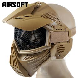 Airsoft Mask Phantom Desert piesková Guardian V1