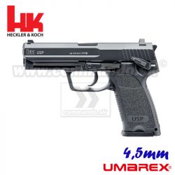 Pištoľ vzduchovka H&K USP CO2 BlowBack, airgun pistol