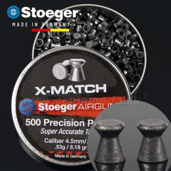 Diabolo Stoeger X-MATCH 4,5mm (.177) Precision pellets