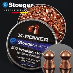 Diabolo Stoeger X-POWER 4,5mm (.177) Precision pellets