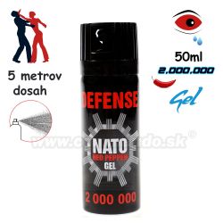 Obranný slzný sprej NATO Defence Pepper Gel Kaser 50ml