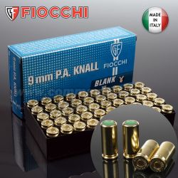 Poplašný náboj Fiocchi Blank Cartridges P.A.K. 50ks 9mm