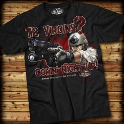 T-Shirt 72 Virgins Tričko 7.62 Design