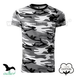 Unisex tričko Camouflage Gray