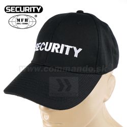 Šiltovka Security MFH, čierna