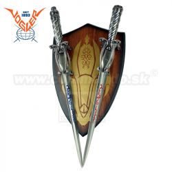 Fantasy 2X SWORD dvojitý meč na dreve 774-6226