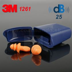 3M Ochrana sluchu 1261 štuple do uší