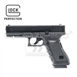 Airsoftová pištoľ Glock 17 CO2 čierna 6mm airsoft pistol