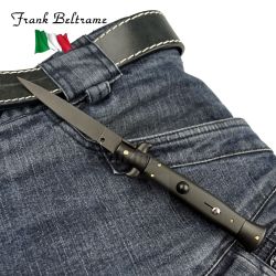 Frank Beltrame Stiletto Dagger 23cm ABS V-Teflon vyskakovací nôž