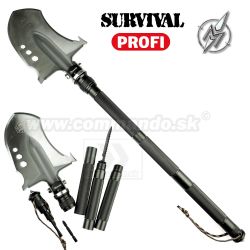 PROFI survival skladacia taktická lopatka 33085 Albainox Shovel