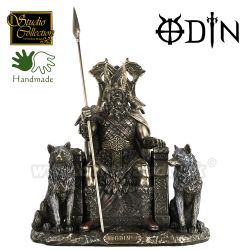 Odin Asgard Allvater na tróne 22cm soška 708-7392