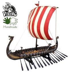Vikingská loď  s dračou hlavou 708-0333