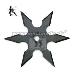 Vrhacia hviezdica Ninja Shuriken Black 6 cípa