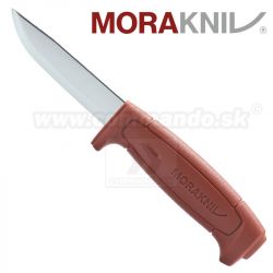 Nôž Morakniv basic 511carbon steel, červený