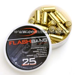 Poplašný Flash Bang náboj Pobjeda Cartidges P.A.K. 25ks 9mm