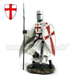 Templar Rytier križiak s oštepom 18cm soška 766-17