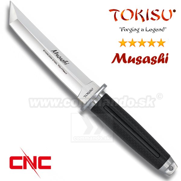 TOKISU Musashi Tanto nôž s pevnou čepeľou 32390