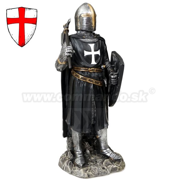 Templar Rytier križiak so sekerou 31cm soška 766-5424