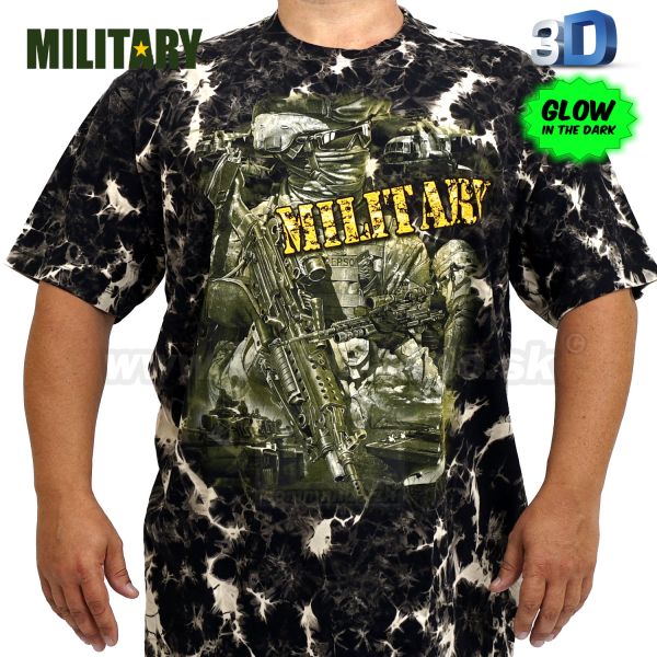 Tričko 3D Military Special Operation Survivors T-Shirt