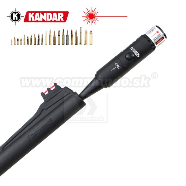 Laserový nastreľovač puškohľadov Laser Bore Sighter Kandar