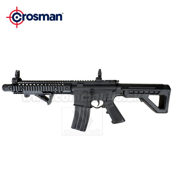 Airgun Rifle Vzduchovka Crosman DPMS SBR Black BBs 4,5mm