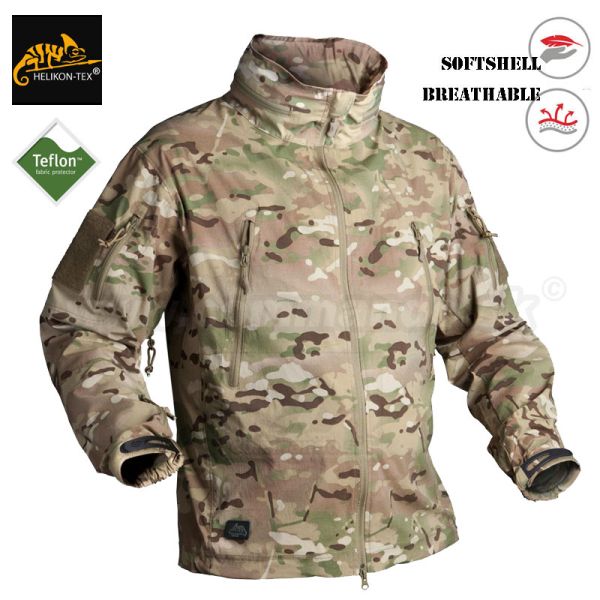 Helikon Tex Trooper Softshell Bunda nepremokavá CM Camo