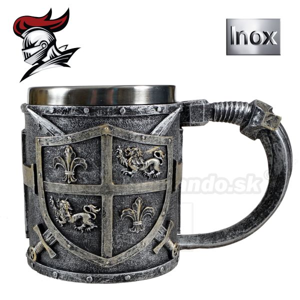 Knight Cup rytierský stredoveký pohár 400ml 816-273