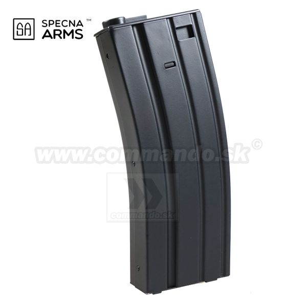 Airsoft HiCap kovový zásobník Specna Arms M4/M16 300BB AEG Black