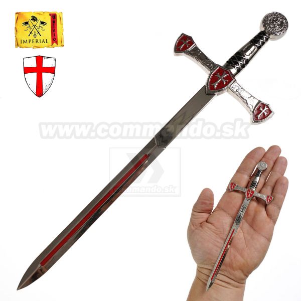Mini Sword Templar 17cm Toledo Imperial 09787 malý meč
