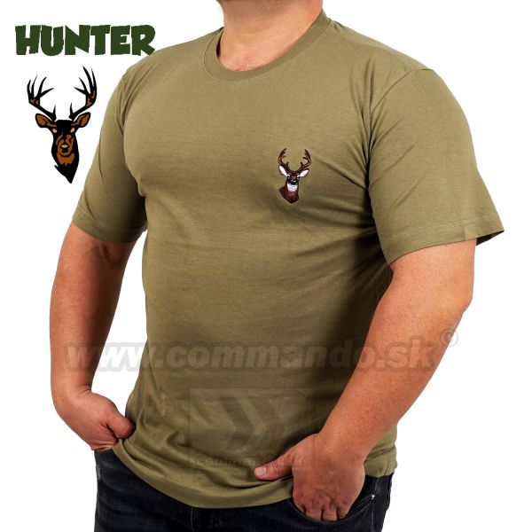 Poľovnícke Tričko Jeleň Hunter Club