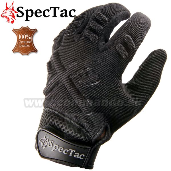SpecTac SPECTRE X1 taktické rukavice s dlaňou z pravej kože