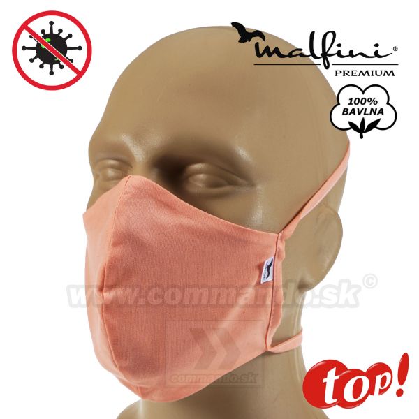 Ochranná maska Boat 2 vrstvové losos Malfini Premium