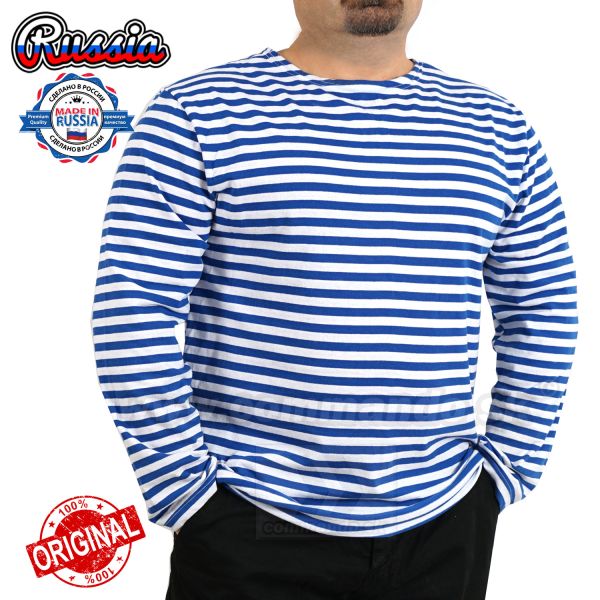 Ruské Originál tričko s dlhým rukávom Telnyashka Russian Millitary