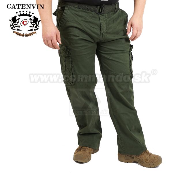 Kapsáčové nohavice STYLE OLIVE Catenvin