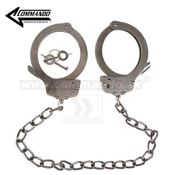 Putá na nohy Extra Heavy Duty 44cm Legcuffs Stainless Steel