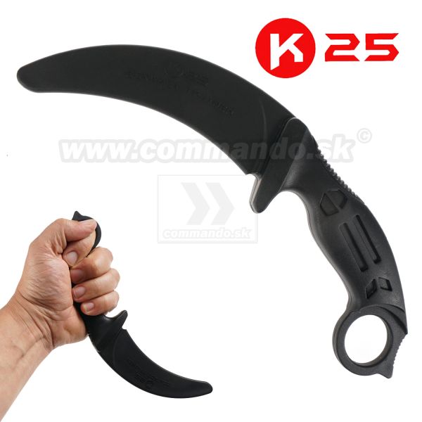 K25 Karambit tréningový 32336 gumený čierny