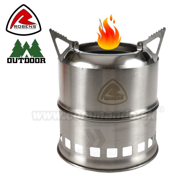 Varič na tuhé palivo LUMBERJACK Wood Stove Robens